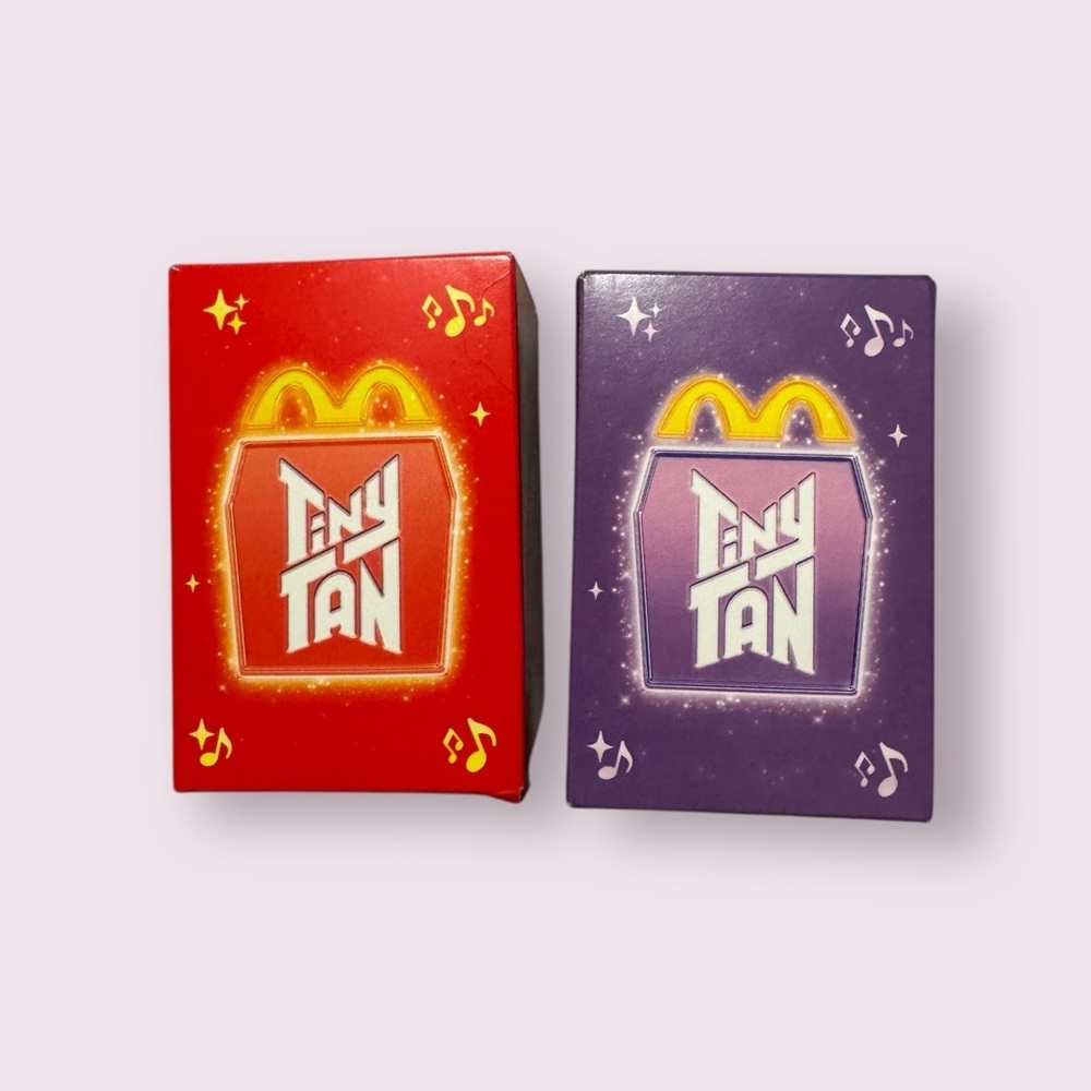 McDonald’s TinyTAN BTS Mystery Figure Bundle (2) NWT
